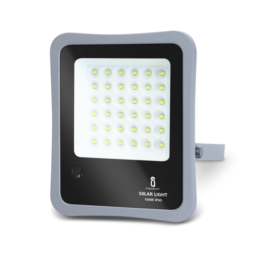 Aigostar - LED Prigušivi solarni reflektor LED/100W/3,2V IP65 10000 mAh + DU