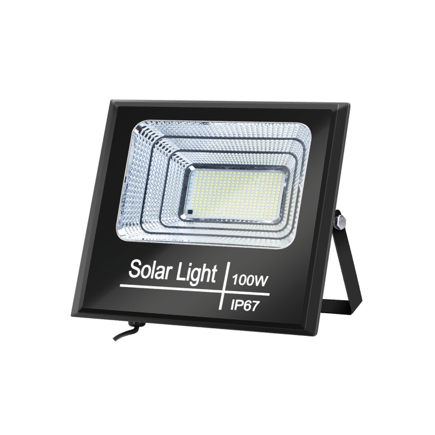 Aigostar - LED Prigušivi solarni reflektor LED/100W/3,2V IP67 2000 mAh + DU