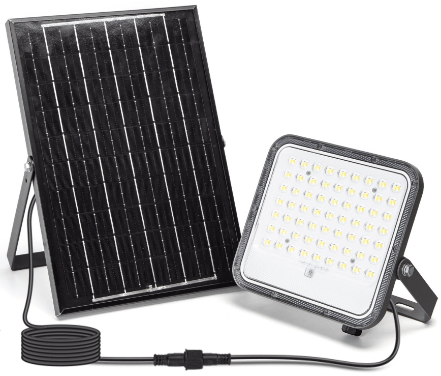 Aigostar - LED Prigušivi solarni reflektor LED/100W/3,4V 3000/4000/6500K IP66 + daljinski upravljač