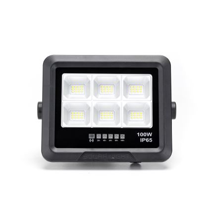 Aigostar - LED Prigušivi solarni reflektor LED/100W/3,4V IP65 10000 mAh + daljinski upravljač