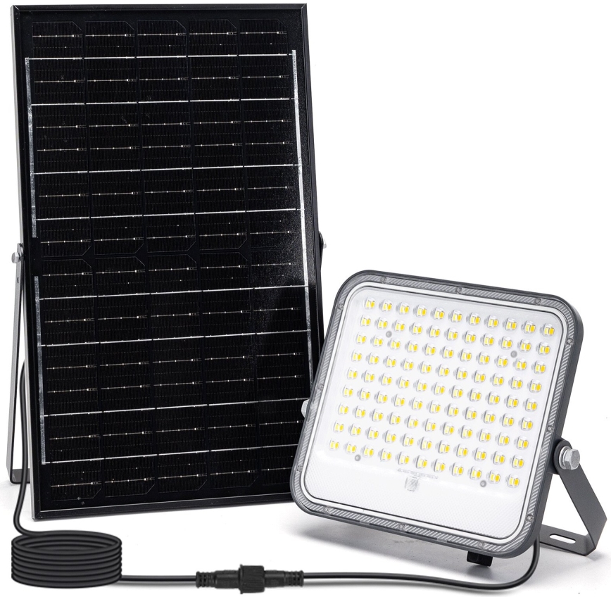 Aigostar - LED Prigušivi solarni reflektor LED/150W/3,4V 3000/4000/6500K IP66 + daljinski upravljač