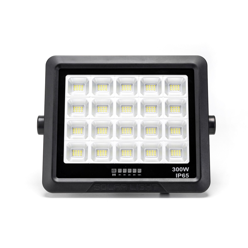 Aigostar - LED Prigušivi solarni reflektor LED/300W/3,4V IP65 20000 mAh + daljinski upravljač