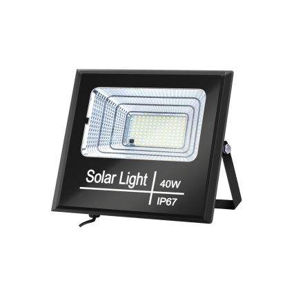 Aigostar - LED Prigušivi solarni reflektor LED/40W/3,2V IP67 + DU