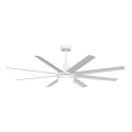 Aigostar - LED Prigušivi stropni ventilator LED/24W/230V 2700-6500K pr. 165 cm + daljinski upravljač bijela