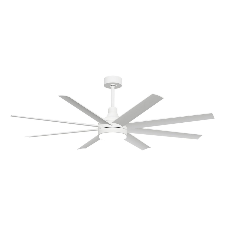Aigostar - LED Prigušivi stropni ventilator LED/24W/230V 2700-6500K pr. 165 cm + daljinski upravljač bijela