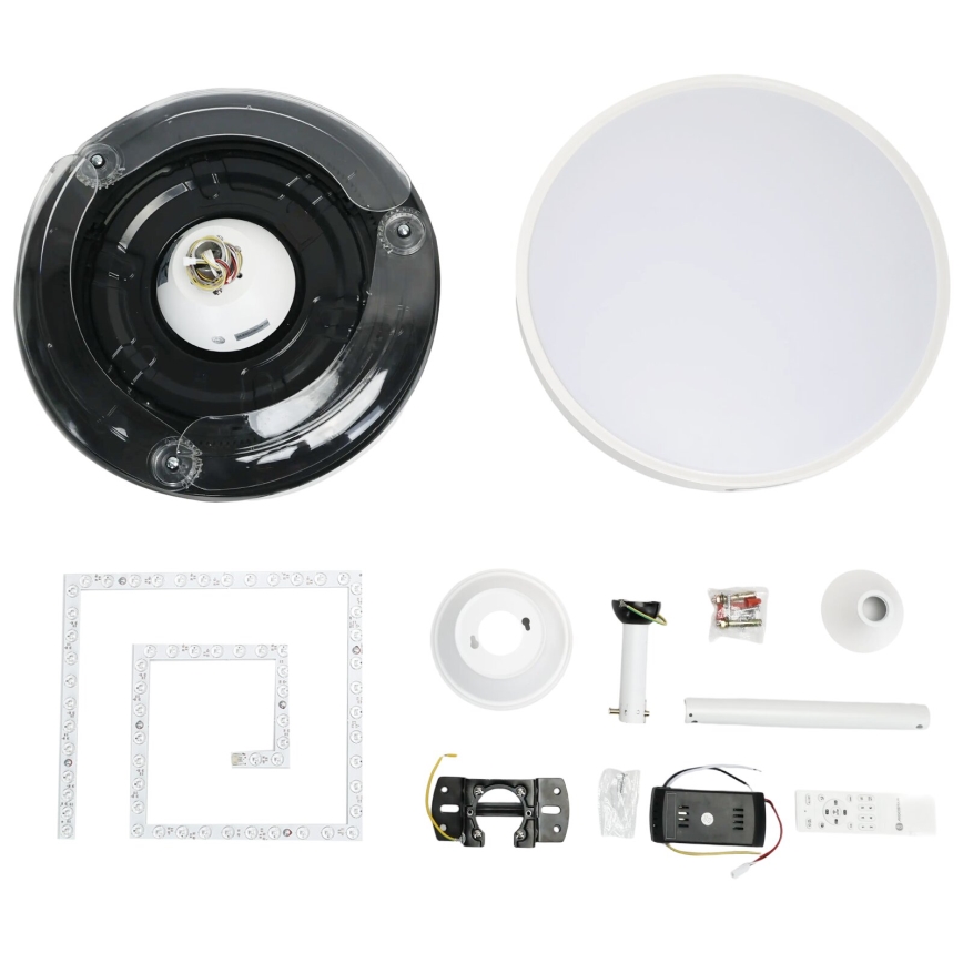 Aigostar - LED Prigušivi stropni ventilator LED/36W/230V 2700-6500K pr. 107 cm + daljinski upravljač bijela