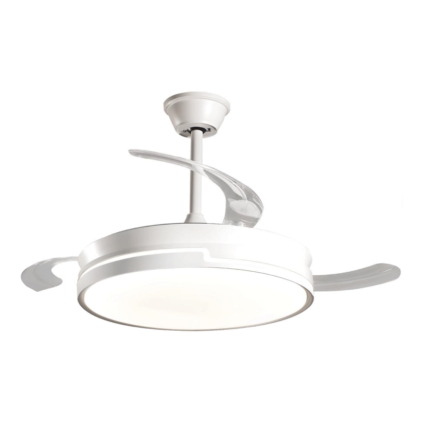 Aigostar - LED Prigušivi stropni ventilator LED/36W/230V 2700-6500K pr. 107 cm + daljinski upravljač bijela