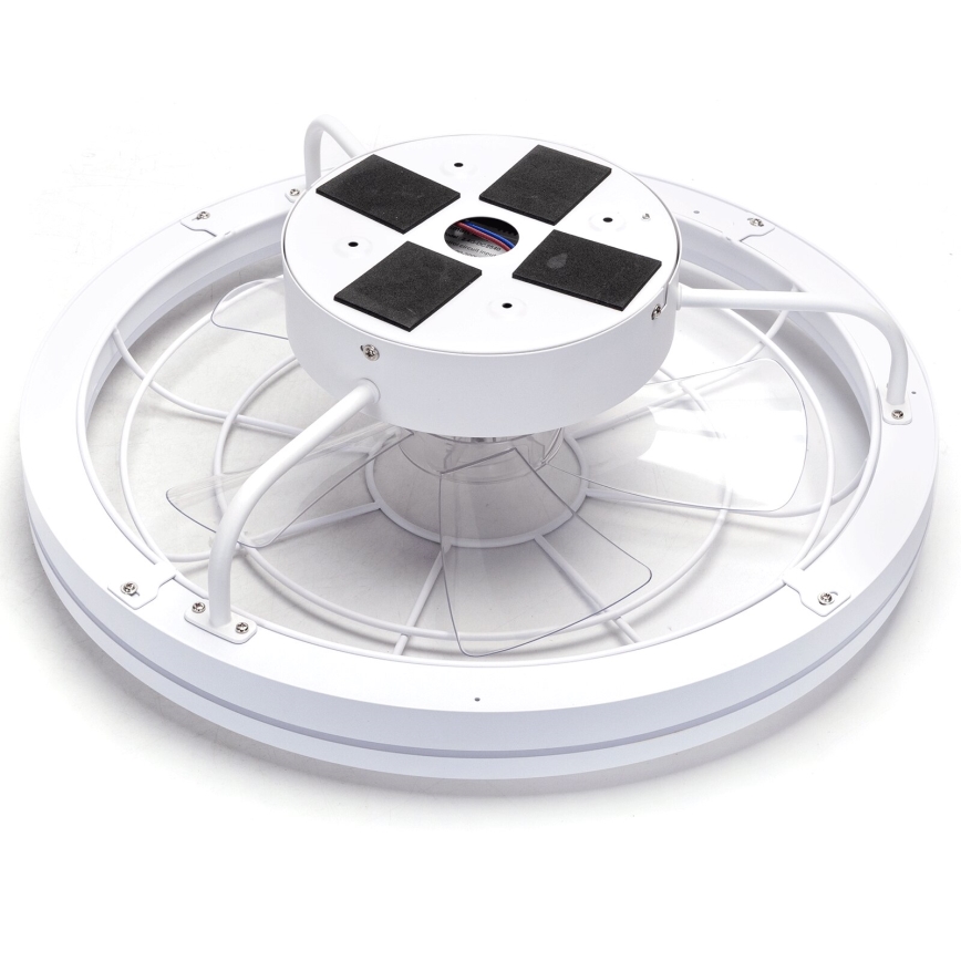 Aigostar - LED Prigušivi stropni ventilator LED/40W/230V 2700-6500K pr. 48 cm + daljinski upravljač bijela