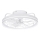 Aigostar - LED Prigušivi stropni ventilator LED/40W/230V 2700-6500K pr. 48 cm + daljinski upravljač bijela