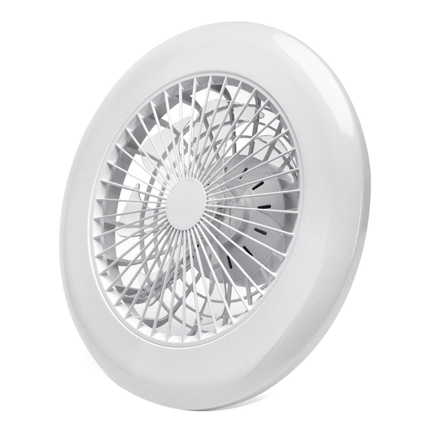 Aigostar - LED Prigušivi stropni ventilator LED/40W/230V 2700-6500K pr. 49 cm + daljinski upravljač bijela
