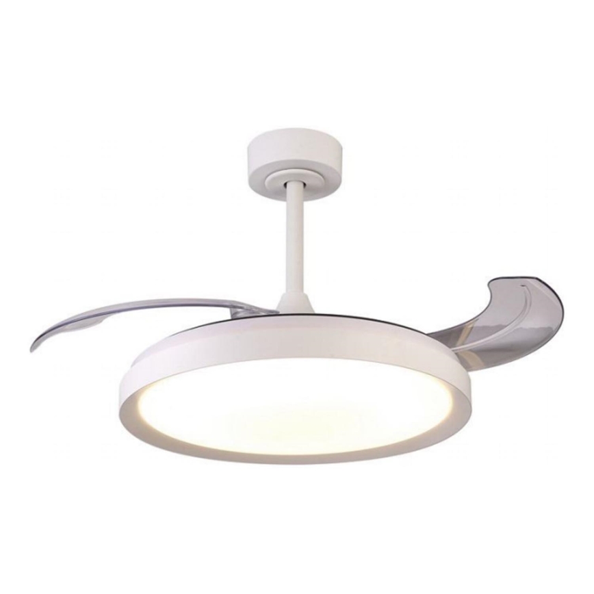Aigostar - LED Prigušivi stropni ventilator LED/50W/230V 2700-6500K 106cm bijela + daljinski upravljač