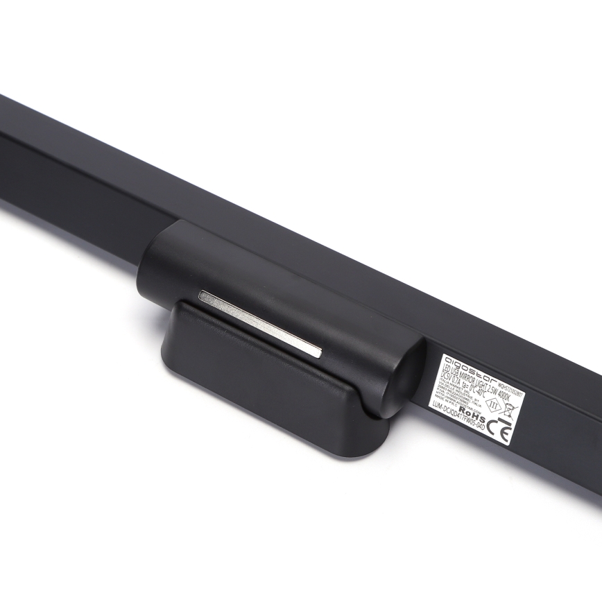 Aigostar - Zatemnjivo punjivo LED osvjetljenje za ogledalo LED/2,9W/5V 2000 mAh
