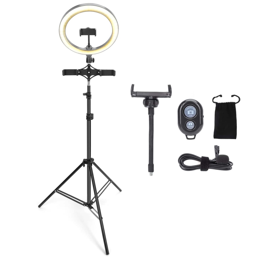 Aigostar - LED Prigušivo svjetlo na prstenu LED/11W/5V 2800-5700K 102 cm + daljinski upravljač