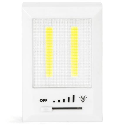 Aigostar - LED Prijenosna noćna svjetiljka LED/4xAAA 6500K