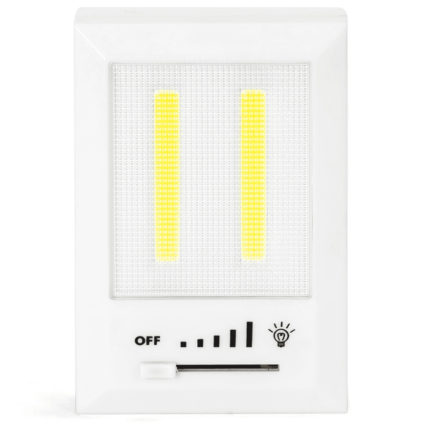 Aigostar - LED Prijenosna noćna svjetiljka LED/4xAAA 6500K