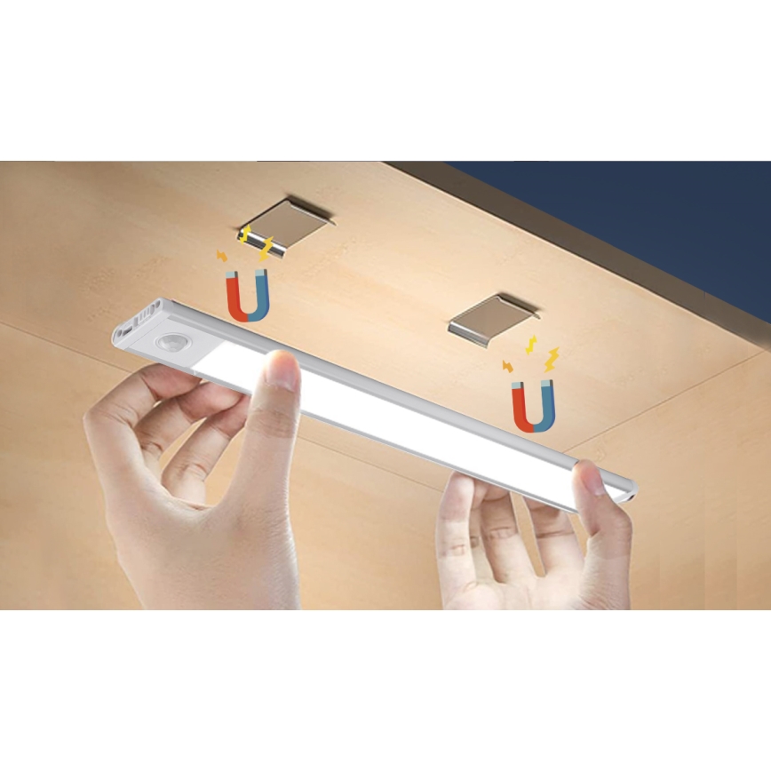 Aigostar - LED Punjiva rasvjeta za namještaj sa senzorom LED/1,5W/5V 4000K
