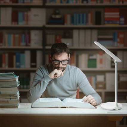 Aigostar - LED punjiva stolna lampa s dodirnim upravljačem, prigušivač LED/3W/5V 2700/4000/6500K 1800 mAh