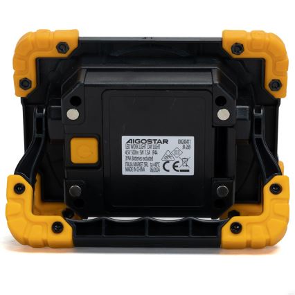Aigostar - LED radna svjetiljka LED/5W/3xAA 6500K IP44