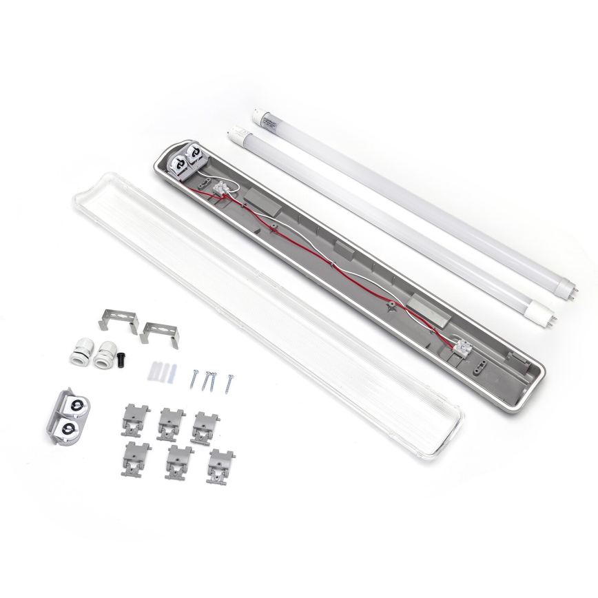 Aigostar - LED Radna svjetlosna cijev 2xG13/9W/230V 4000K 66,6 cm IP65