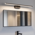 Aigostar - LED rasvjeta za kupaonsko ogledalo LED/12W/230V 4000K 60 cm IP44 crna