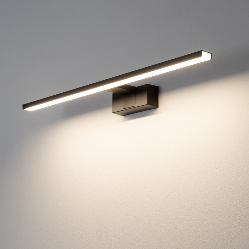 Aigostar - LED Rasvjeta za ogledalo u kupaonici LED/12W/230V 4000K 60 cm IP44 crna