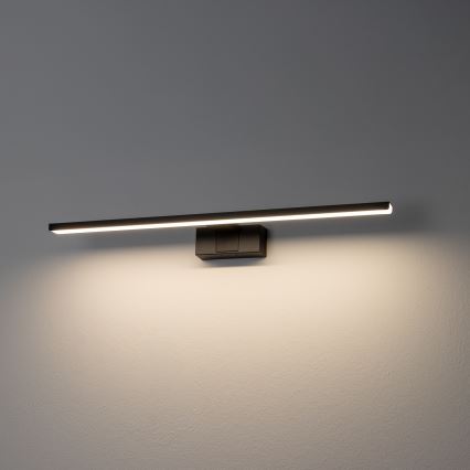 Aigostar - LED Rasvjeta za ogledalo u kupaonici LED/12W/230V 4000K 60 cm IP44 crna