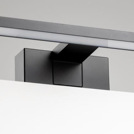 Aigostar - LED Rasvjeta za ogledalo u kupaonici LED/12W/230V 4000K 60 cm IP44 crna