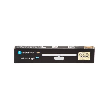 Aigostar - LED Rasvjeta za ogledalo u kupaonici LED/6W/230V 4000K 40cm IP44