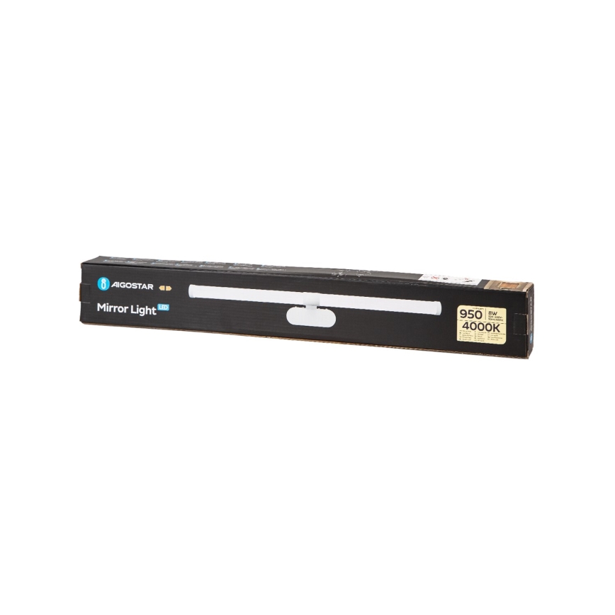 Aigostar - LED Rasvjeta za ogledalo u kupaonici LED/8W/230V 4000K 60cm IP44