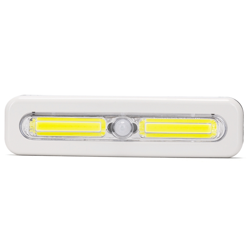 Aigostar - LED rasvjeta za ormar s senzorom pokreta LED/3xAAA 6500K bijela