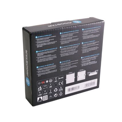 Aigostar - LED Razvodna lampa LED/6W/230V 3000K 12x12 cm bijela