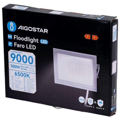 Aigostar - LED reflektor LED/100W/230V 6500K IP65