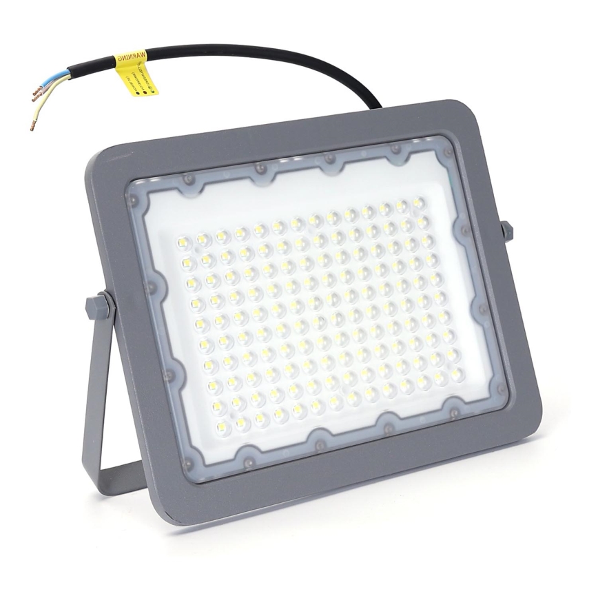 Aigostar - LED Reflektor LED/100W/230V siva 6500K IP65