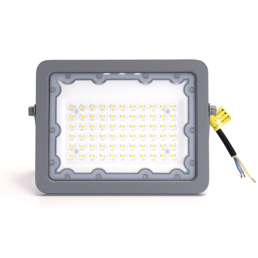 Aigostar - LED Reflektor LED/50W/230V siva 4000K IP65