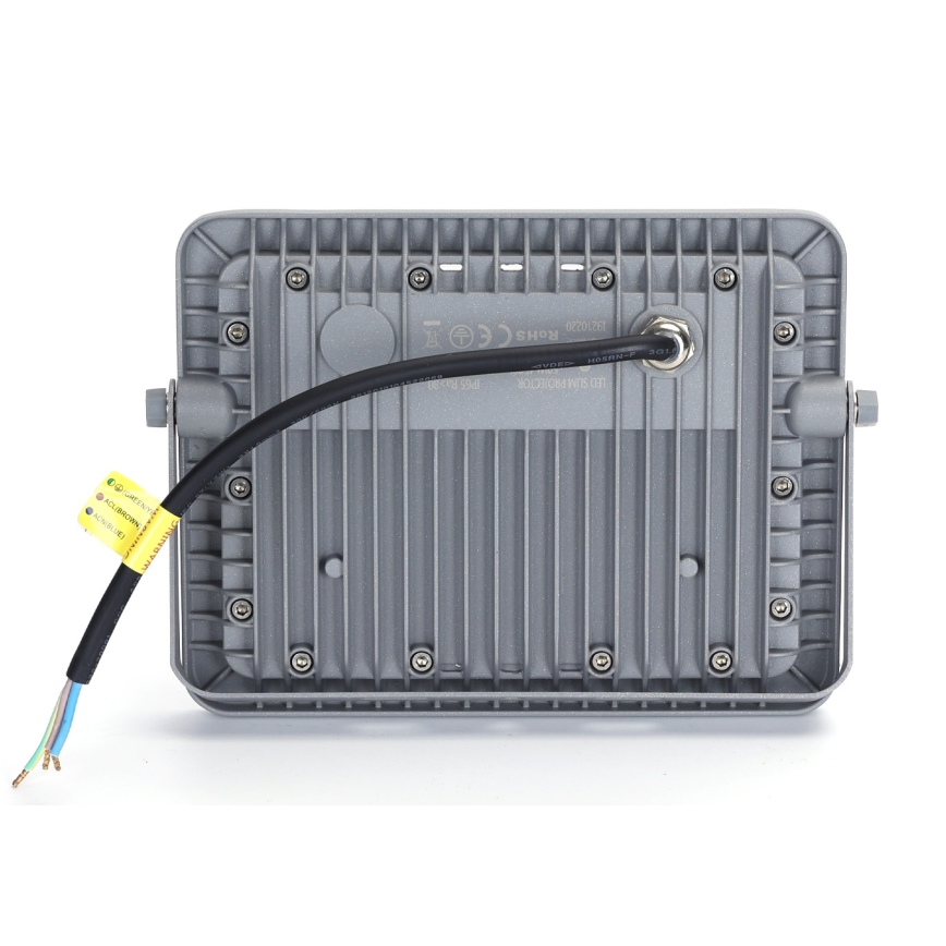 Aigostar - LED Reflektor LED/50W/230V siva 4000K IP65