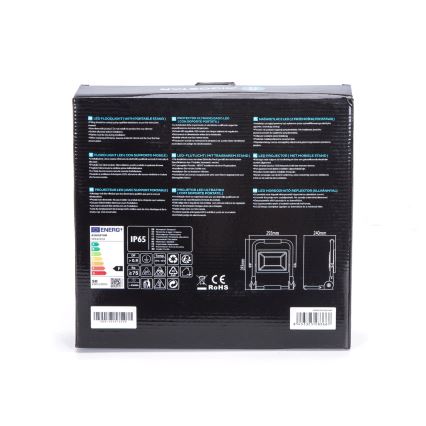 Aigostar - LED reflektor s postoljem LED/50W/230V 6500K IP65