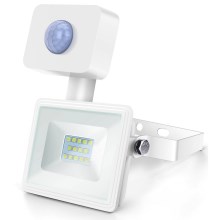 Aigostar - LED Reflektor sa senzorom LED/10W/230V 6400K IP65 bijela