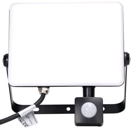 Aigostar - LED Reflektor sa senzorom LED/50W/230V 4000K IP65 crna