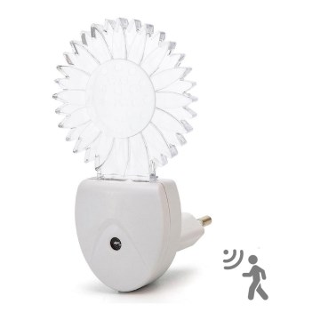 Aigostar - LED RGB noćna svjetiljka sa senzorom LED/0,5W/230V sunce