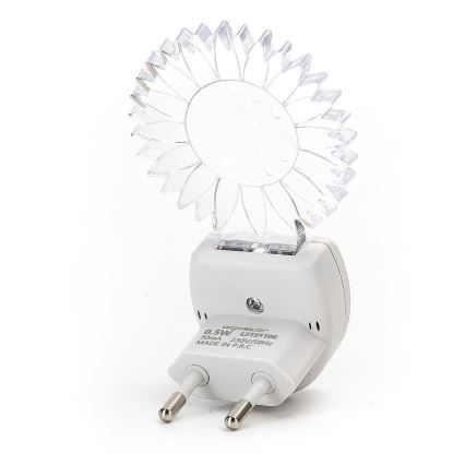 Aigostar - LED RGB Noćno svjetlo s senzorom LED/0,5W/230V sunce