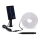 Aigostar - LED RGB Prigušiva solarna traka LED/1,6W/3,2V 5 m IP65 1800 mAh + daljinski upravljač