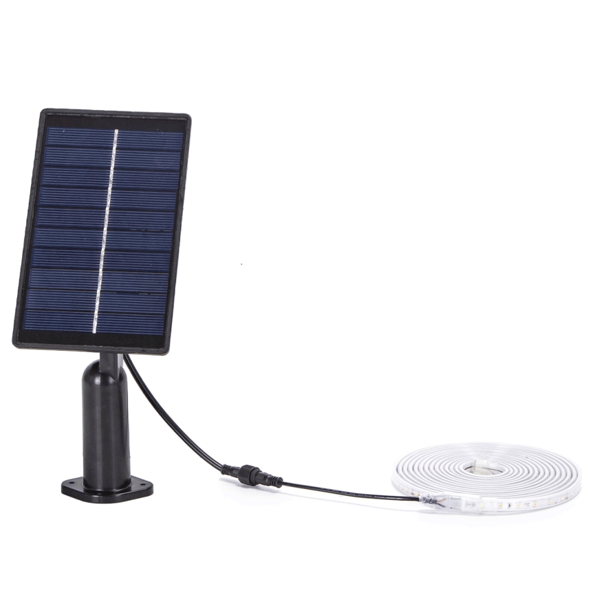 Aigostar - LED RGB Prigušiva solarna traka LED/1,6W/3,2V 5 m IP65 1800 mAh + daljinski upravljač