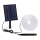 Aigostar - LED RGB Prigušiva solarna traka LED/5W/3,2V 5+2m IP65 + daljinski upravljač