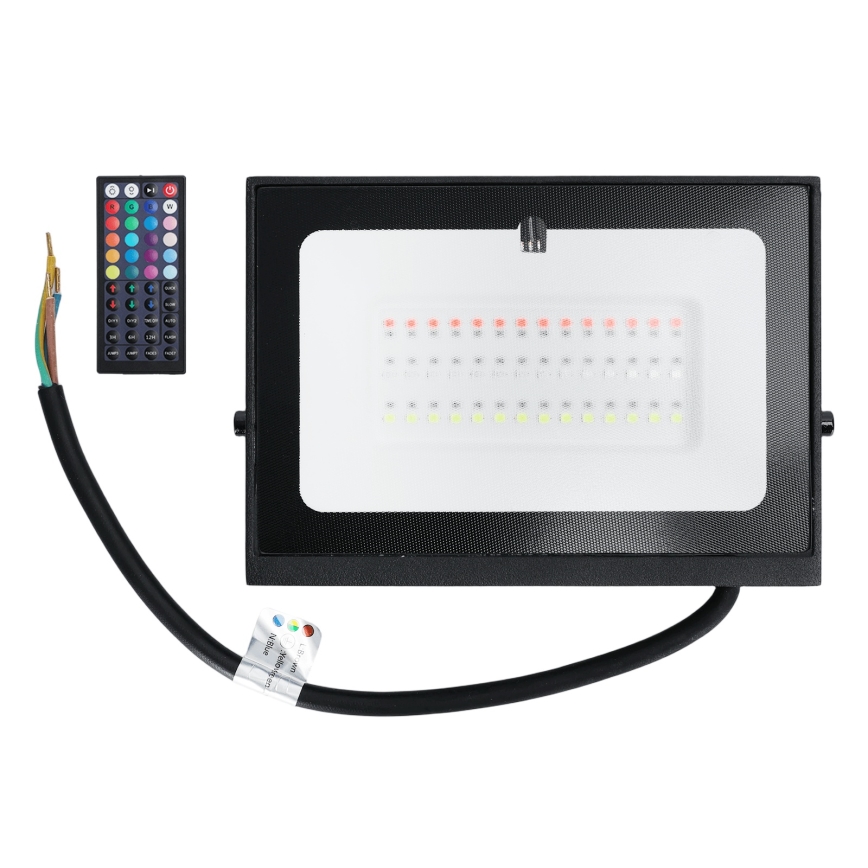 Aigostar - RGB LED reflektor s mogućnošću prigušivanja LED/30W/230V IP65 + daljinski upravljač