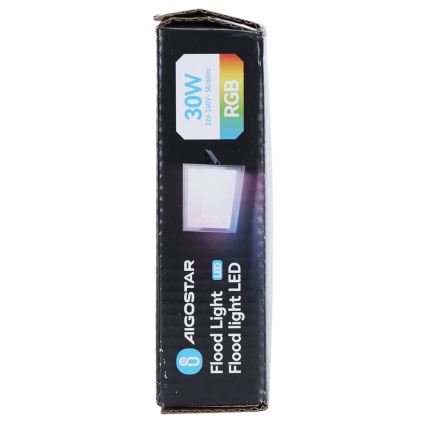 Aigostar - RGB LED reflektor s mogućnošću prigušivanja LED/30W/230V IP65 + daljinski upravljač