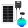Aigostar - LED RGB Prigušivi solarni luster MESH LED/20W/3,7V 4000 mAh 2700K-6500K IP65 pr. 15 cm
