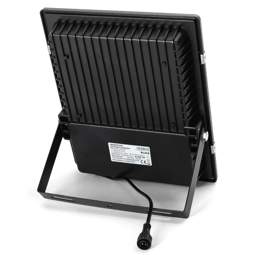 Aigostar - LED RGB Prigušivi solarni reflektor LED/150W/3,2V IP66 12000 mAh + daljinski upravljač