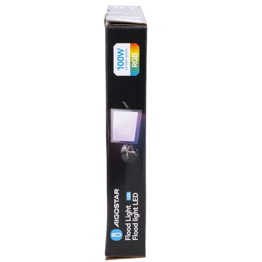 Aigostar - LED RGB reflektor LED/100W/230V IP65 + daljinski upravljač