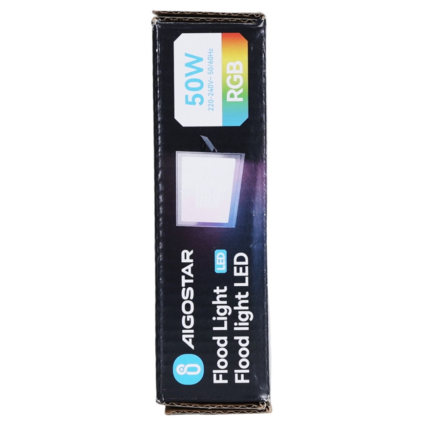 Aigostar - LED RGB reflektor s mogućnošću prigušivanja LED/50W/230V IP65 + daljinski upravljač