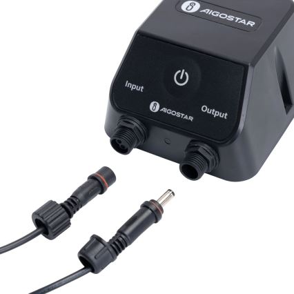 Aigostar - LED RGBW vanjska svjetiljka s mogućnošću prigušivanja MESH LED/35W/3,7V 4000mAh 2700-6500K IP65 Ø 50 cm + daljinski upravljač